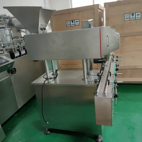 Caixa de medicamentos totalmente automática e avançada para comprimidos e cápsulas de farmácia manual Greenies, máquina de enchimento e contagem de bandejas para embalagens de comprimidos