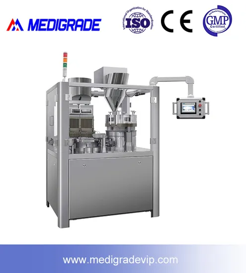 Máquina de enchimento de cápsulas rígidas com modo de controle totalmente automático da série Njp