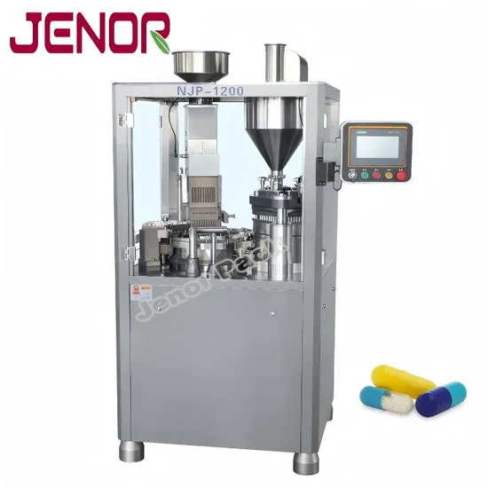 Máquina de enchimento de cápsulas farmacêuticas rígidas totalmente automática CE Njp