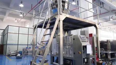 Máquina de embalagem rotativa automática para enchimento de sacos com zíper Doybag e sementes